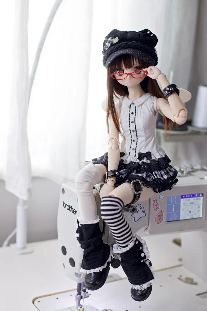 「受注」꒰黒猫主義🖤꒱「1/4ドール服 MDD/OF」