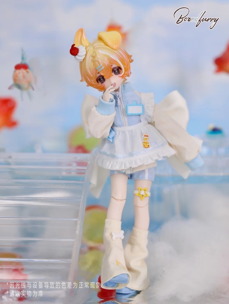 「受注」꒰箱入りモコモコ BoxedFurry꒱「1/8 BJD」ブラインドボックス