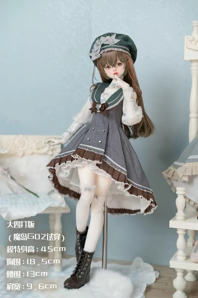 「 受注」꒰ときめき手帖꒱「1/4ドール服 MDD, MSD, SDM, KUMAKO/OF」