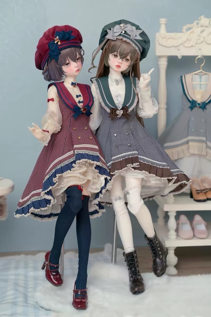 「 受注」꒰ときめき手帖꒱「1/4ドール服 MDD, MSD, SDM, KUMAKO/OF」