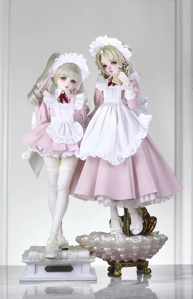 「限定受注」꒰制服メイド꒱「1/4ドール服 MDD/OF」