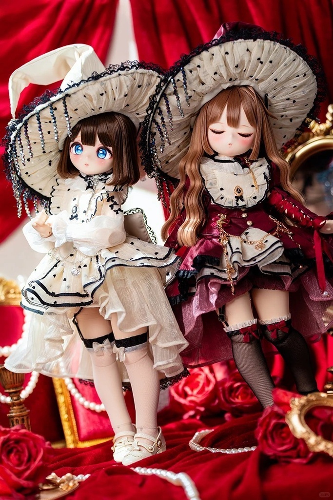 「受注」꒰魔女出撃꒱「1/4ドール服 MDD,MSD,KUMAKO/OF」