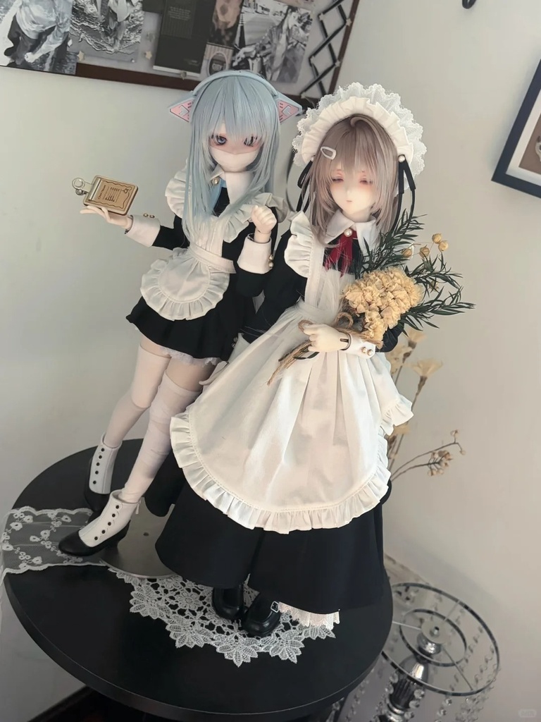 「限定受注」꒰制服メイド꒱「1/4ドール服 MDD/OF」