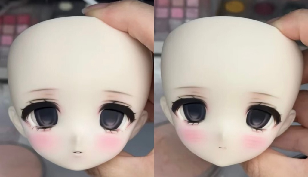 「受注」꒰小灰 × 小厭꒱「ドールヘッド」