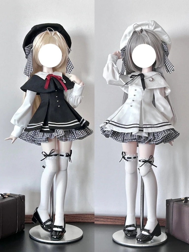 「受注」꒰雪明かりの空꒱「1/6ドール · 1/4ドール服 MDD, Azone/OF」
