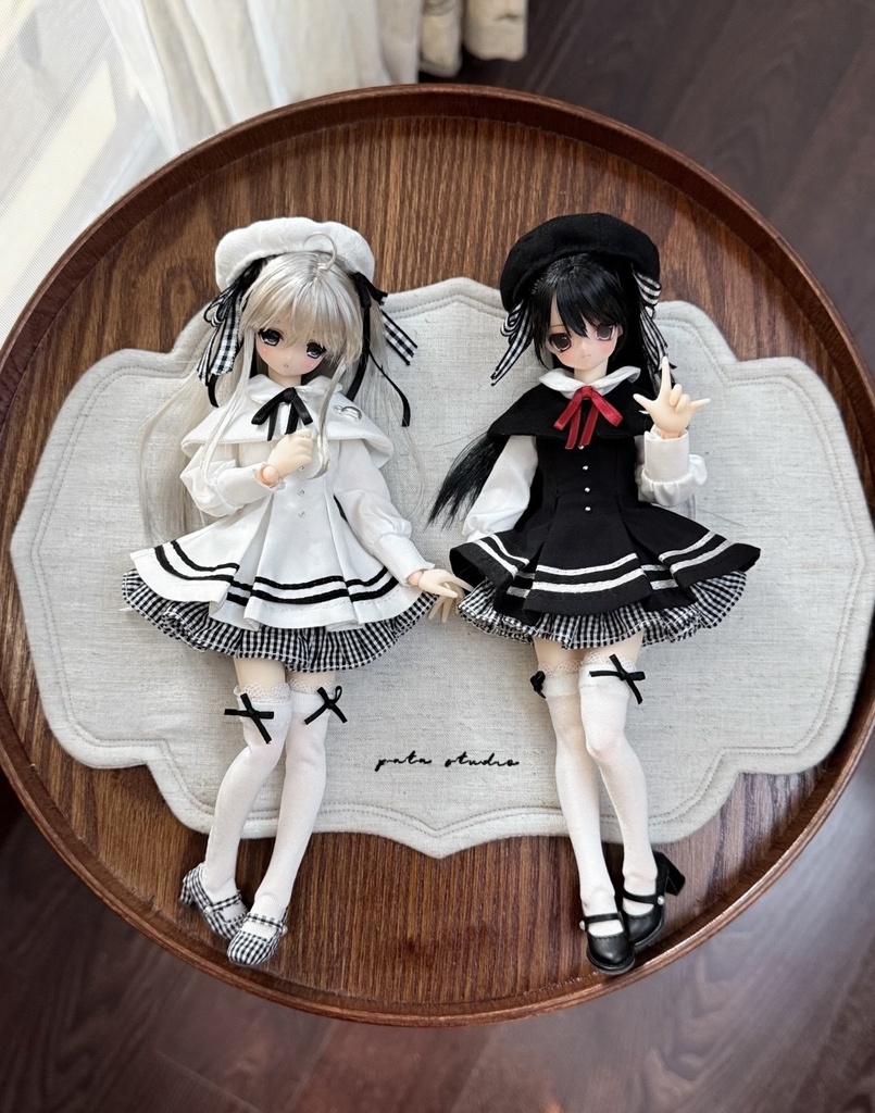 「受注」꒰雪明かりの空꒱「1/6ドール · 1/4ドール服 MDD, Azone/OF」