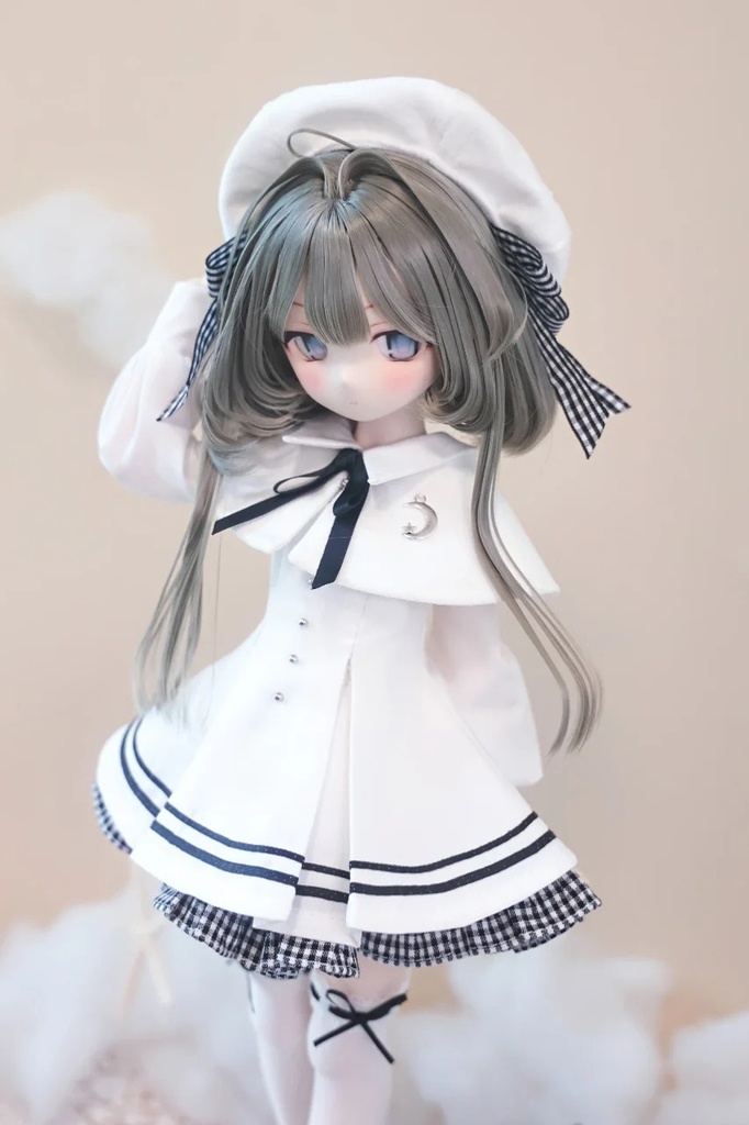 「受注」꒰雪明かりの空꒱「1/6ドール · 1/4ドール服 MDD, Azone/OF」