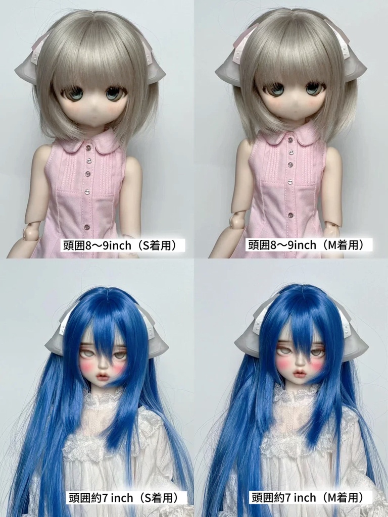 「受注」꒰メカ猫耳3.0꒱「1/4ドール用アクセサリー」