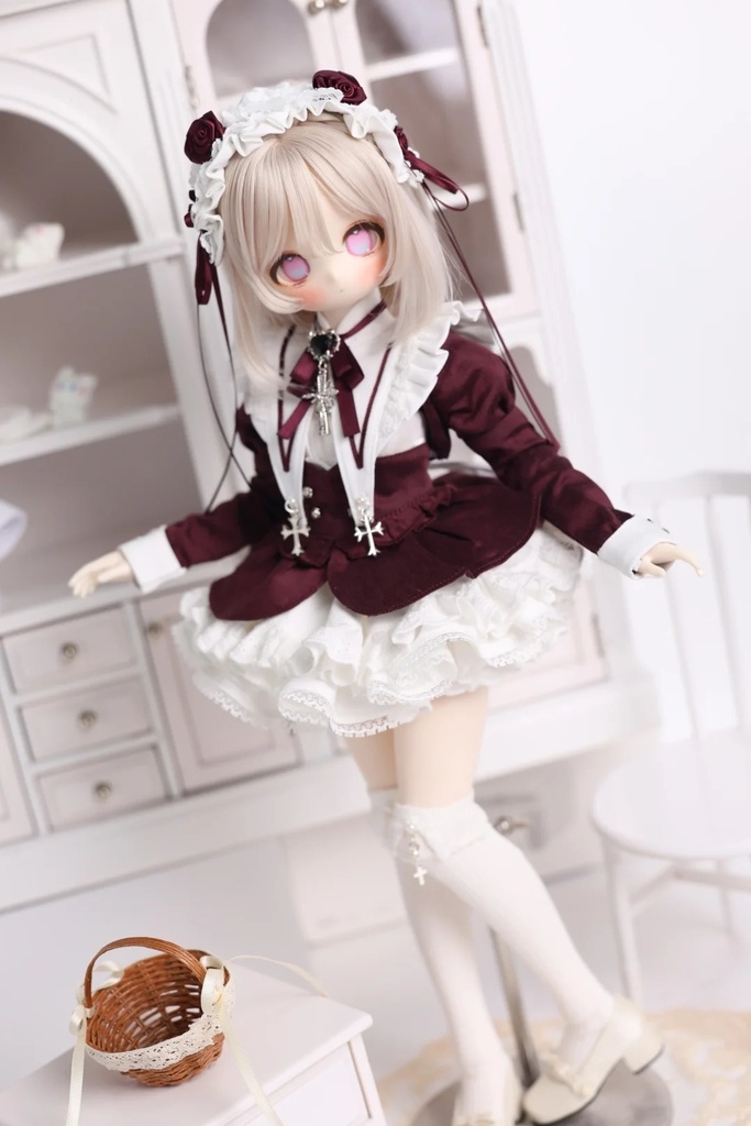 「受注」꒰薔薇聖心꒱「1/4ドール服 MDD/OF」