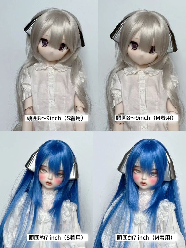 「受注」꒰メカ猫耳2.0꒱「1/4ドール用アクセサリー」