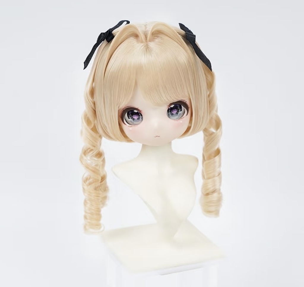 「受注」꒰くるくるちゃん꒱「8~9inch ウイッグ」