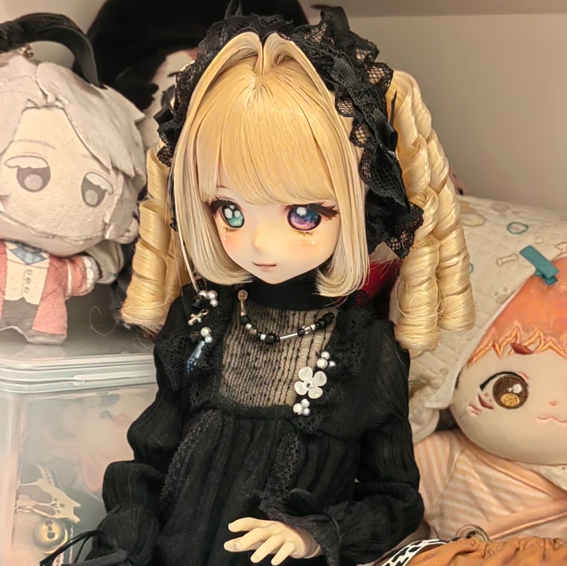 「受注」꒰くるくるちゃん꒱「8～9inch ウイッグ」