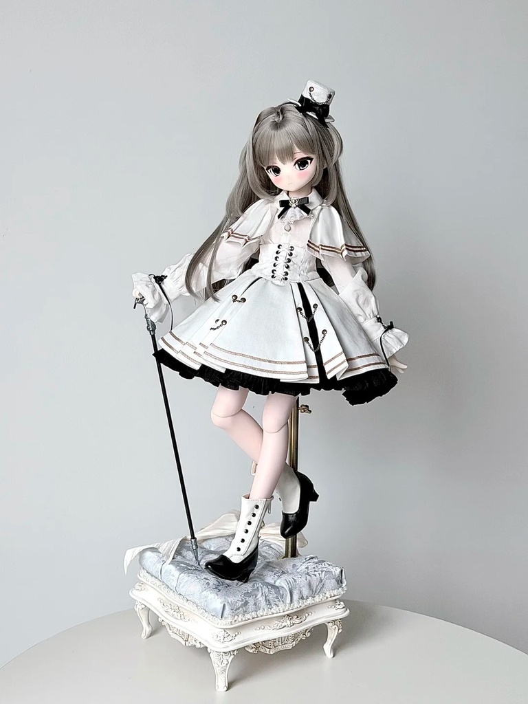 「受注」꒰黒白の誓い꒱「1/4ドール服 MSD, MDD, KUMAKO/OF」
