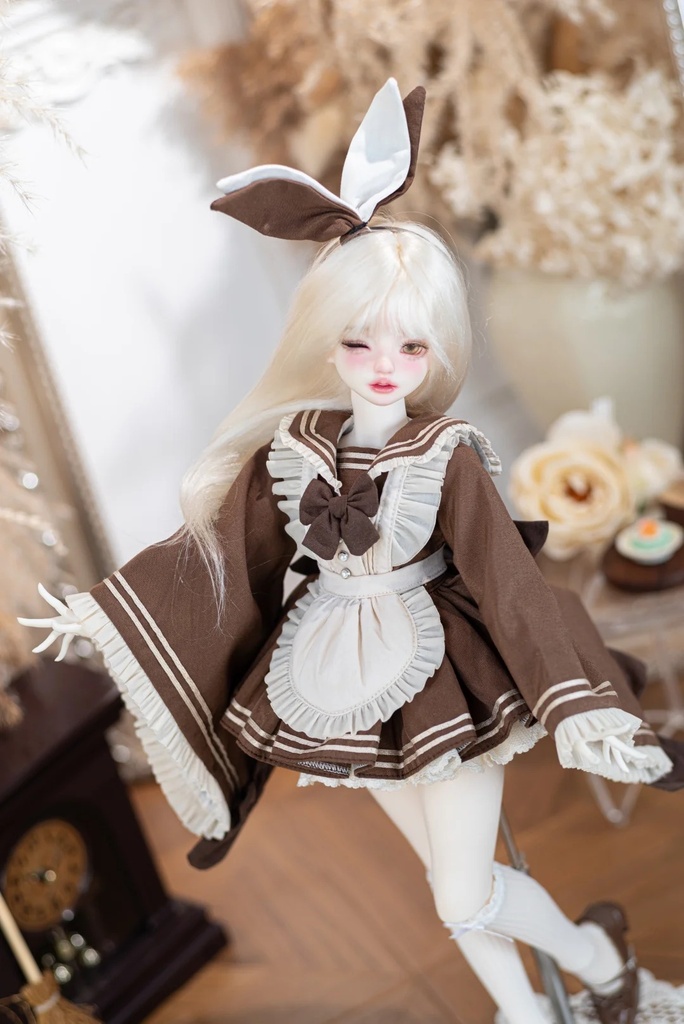 「受注」꒰喫茶コースト꒱「1/4ドール服 MDD, KUMAKO/OF」