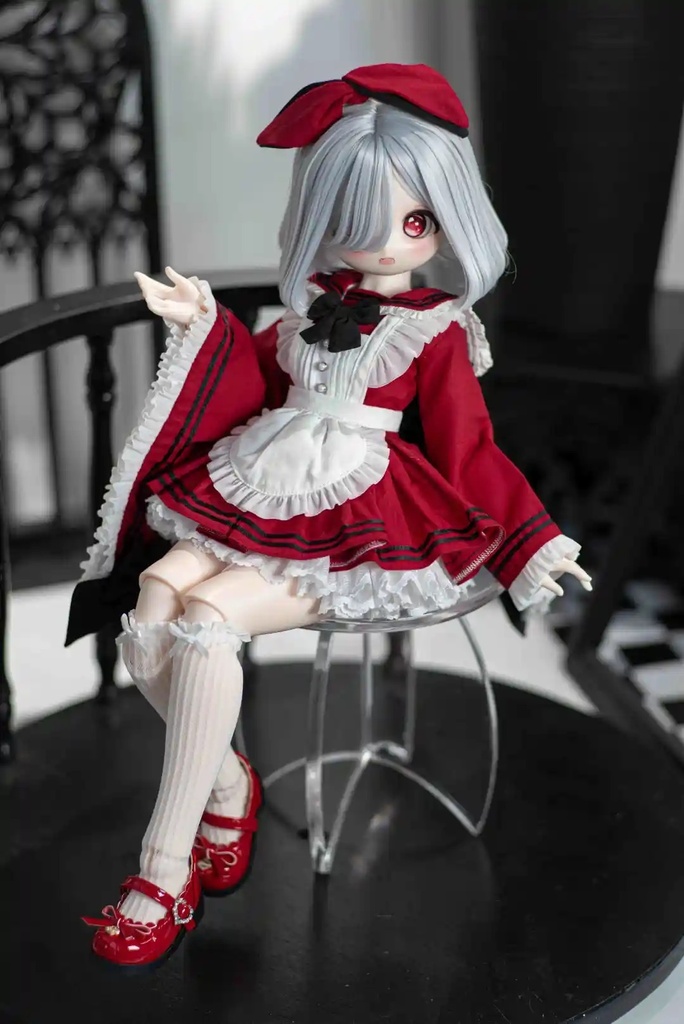 「受注」꒰喫茶コースト꒱「1/4ドール服 MDD, KUMAKO/OF」