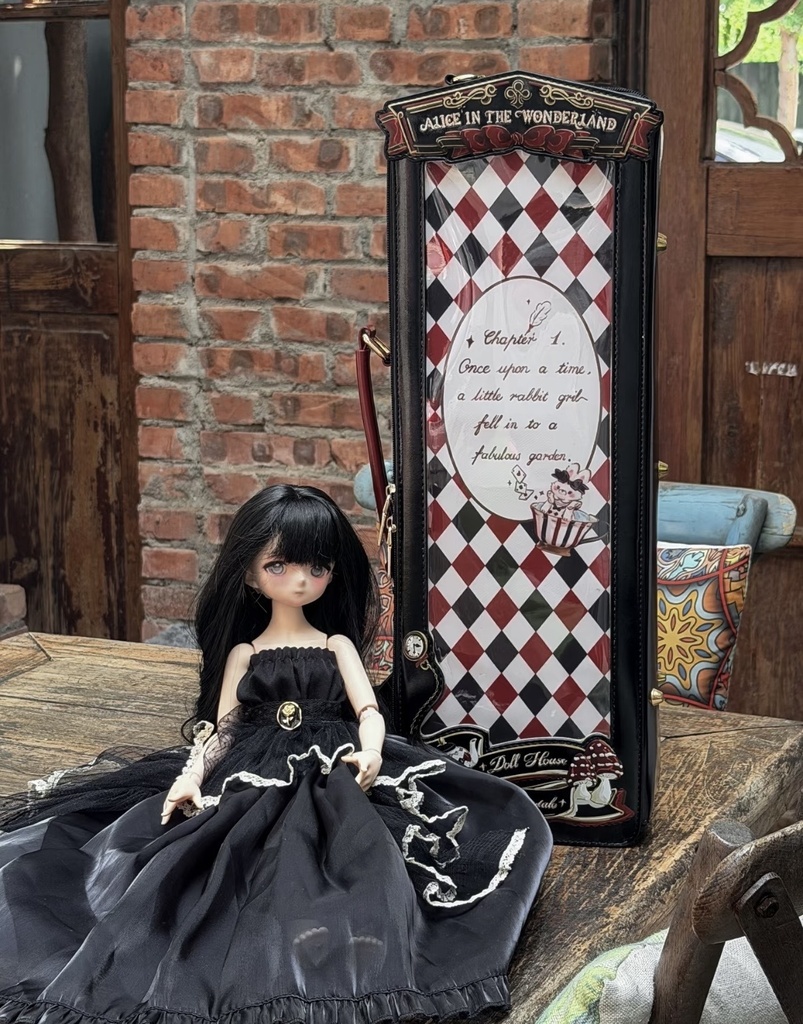 「受注」꒰白うさぎの扉꒱「1/4ドール用ケース」