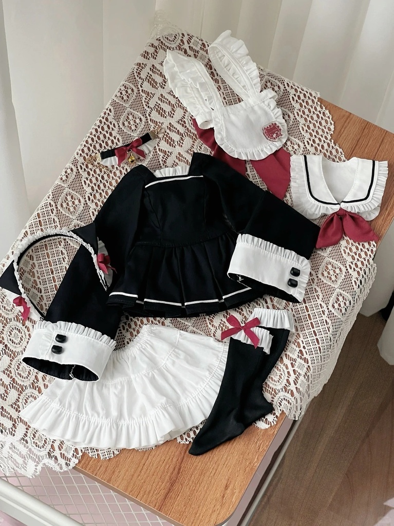 「受注」꒰ねこねこ喫茶店꒱「1/4ドール服 MDD/OF」