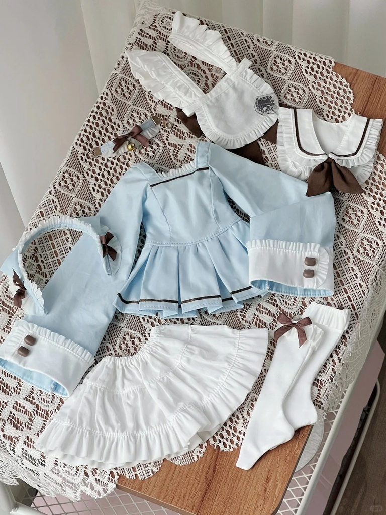 「受注」꒰ねこねこ喫茶店꒱「1/4ドール服 MDD/OF」