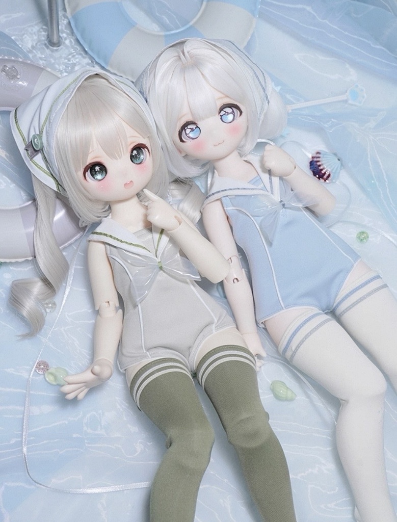 「受注」꒰信風日記꒱「1/4ドール服 MDD, MSD,KUMAKO/OF」