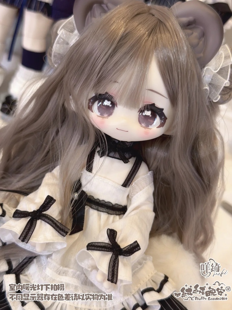 「受注」꒰もふもふおやすみ☁꒱「1/6 BJD 植毛ドール」ブラインドボックス