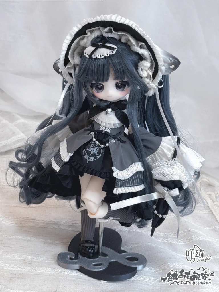 「受注」꒰もふもふおやすみ☁꒱「1/6 BJD 植毛ドール」ブラインドボックス