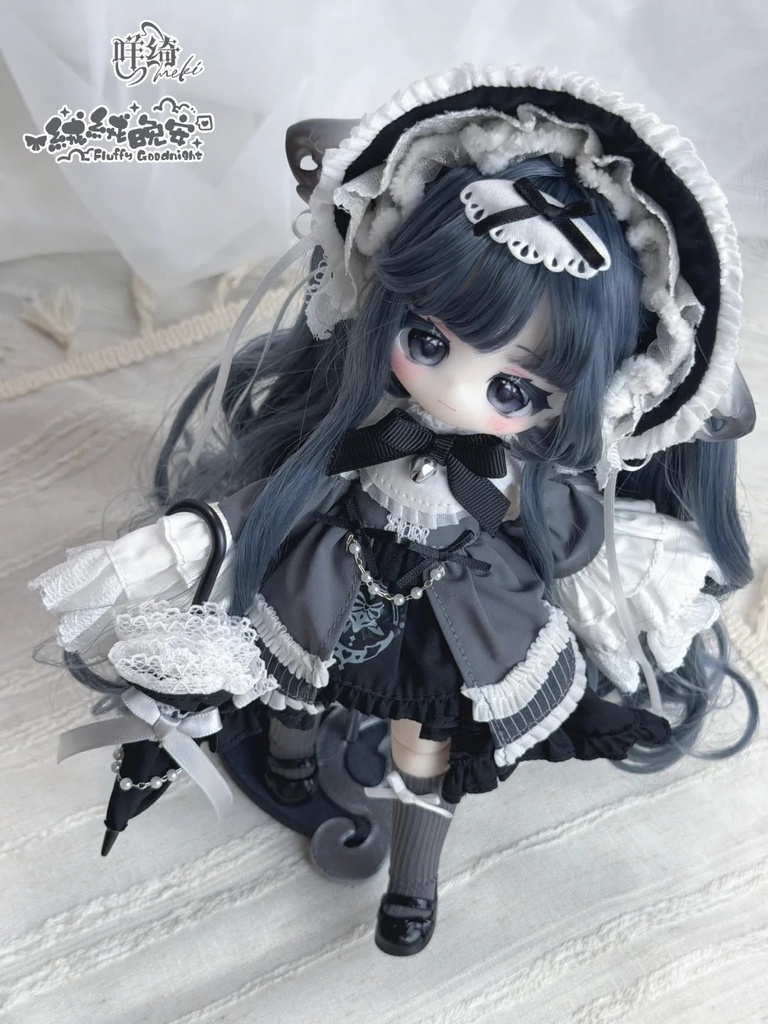 「受注」꒰もふもふおやすみ☁꒱「1/6 BJD 植毛ドール」ブラインドボックス
