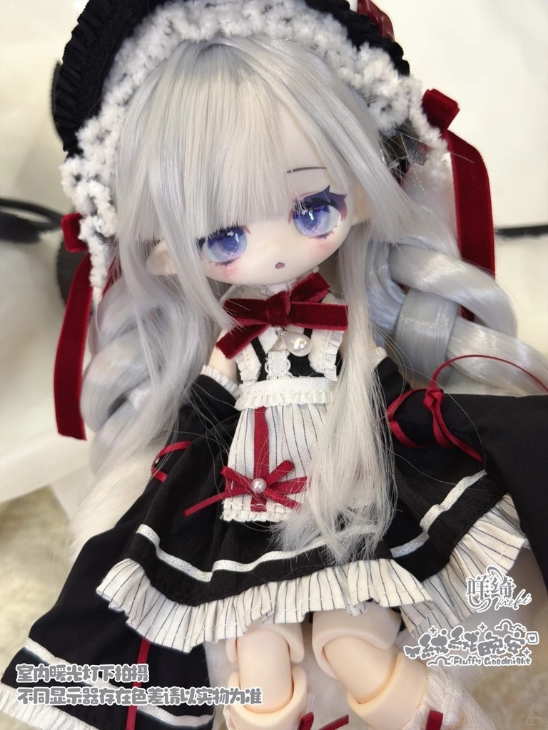 「受注」꒰もふもふおやすみ☁꒱「1/6 BJD 植毛ドール」ブラインドボックス
