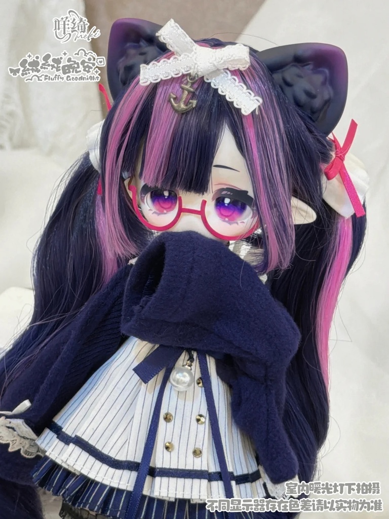 「受注」꒰もふもふおやすみ☁꒱「1/6 BJD 植毛ドール」ブラインドボックス