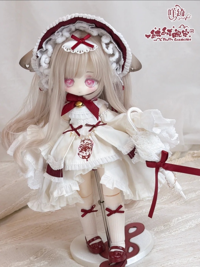 「受注」꒰もふもふおやすみ☁꒱「1/6 BJD 植毛ドール」ブラインドボックス