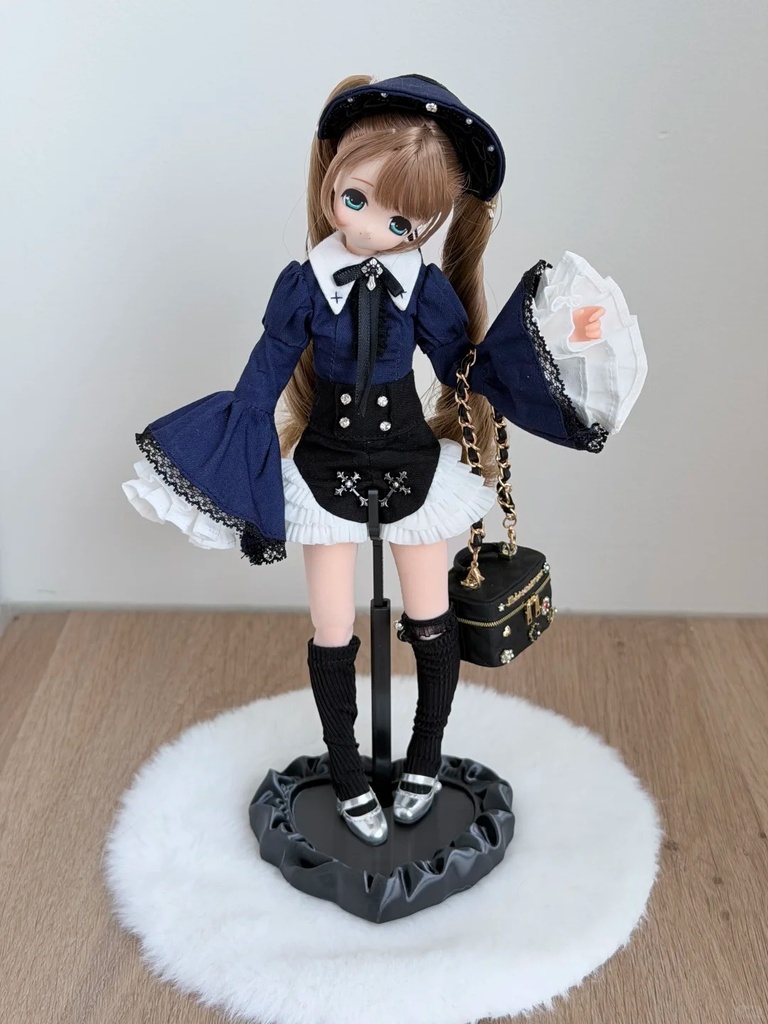 「受注」꒰リボンハート꒱「AZONE・ブラインドドール用スタンド」