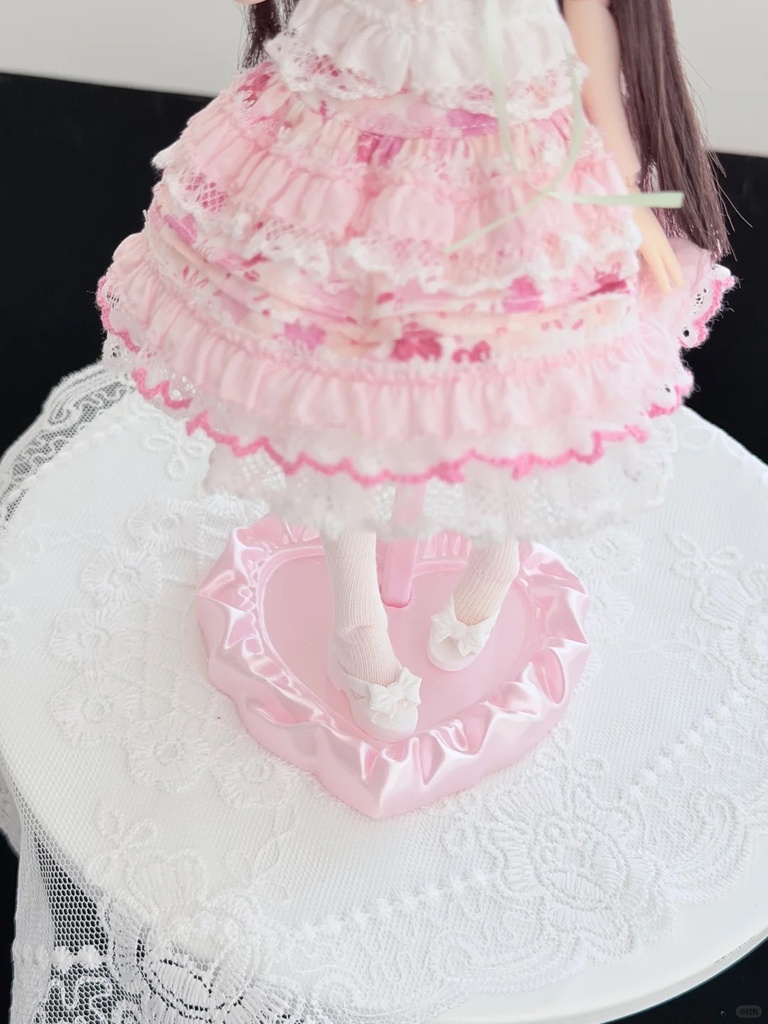 「受注」꒰リボンハート꒱「AZONE・ブラインドドール用スタンド」
