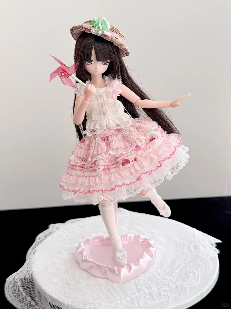 「受注」꒰リボンハート꒱「AZONE・ブラインドドール用スタンド」
