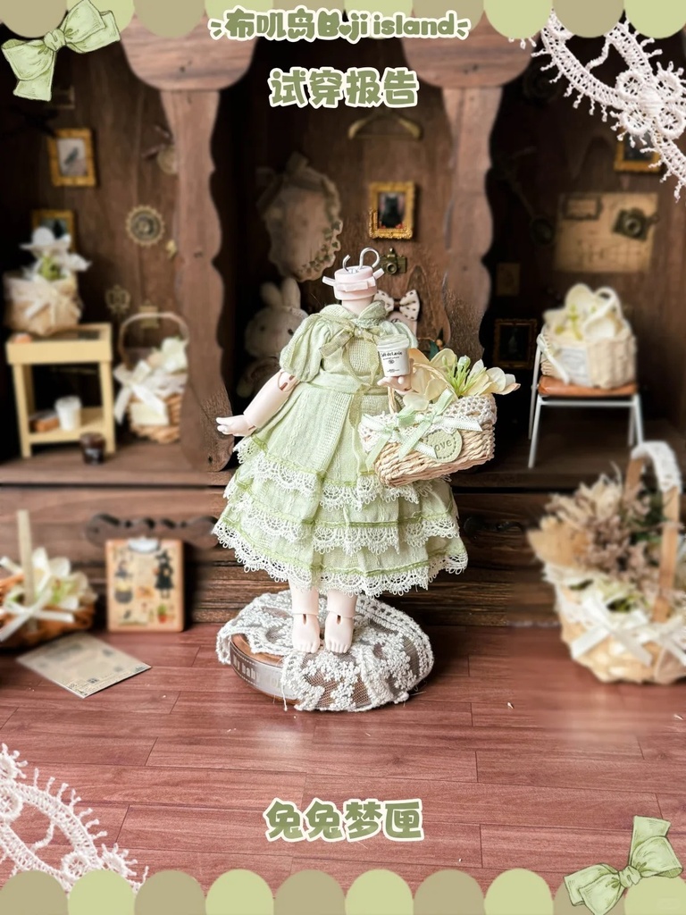 「受注」꒰Overtune 浅彩境꒱「1/8ドール, 1/6ドール服」