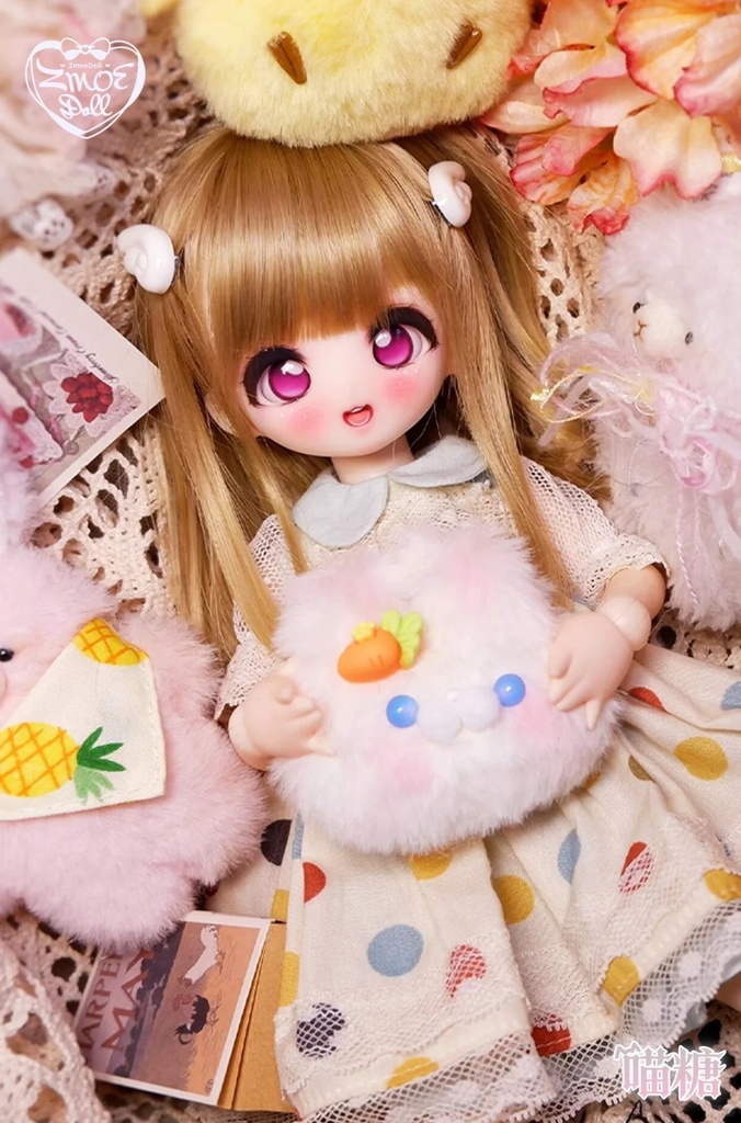 「受注」꒰グミ × ねこあめ꒱「ドールヘッド」