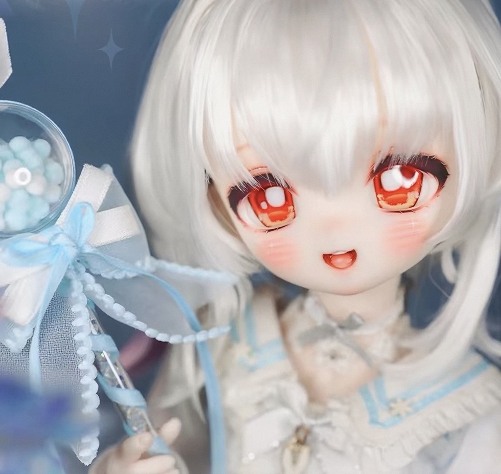 「受注」꒰グミ × ねこあめ꒱「ドールヘッド」