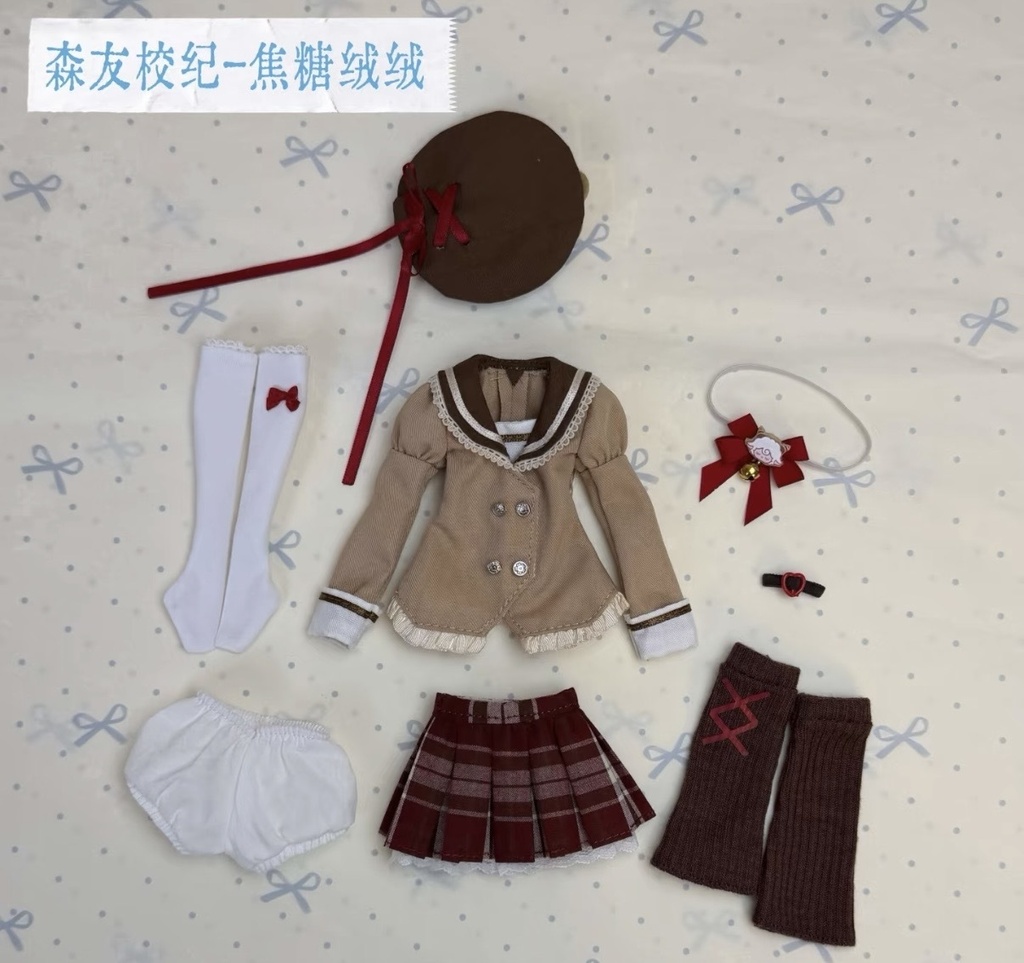 「受注」꒰森友校紀꒱「1/6ドール, Azone,OB22,OB24 /OF」