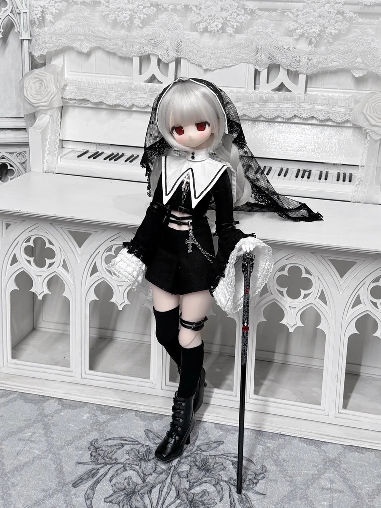 「受注」꒰夜色のポリフォニー꒱「1/4 ,1/6ドール MDD,MSD /OF」