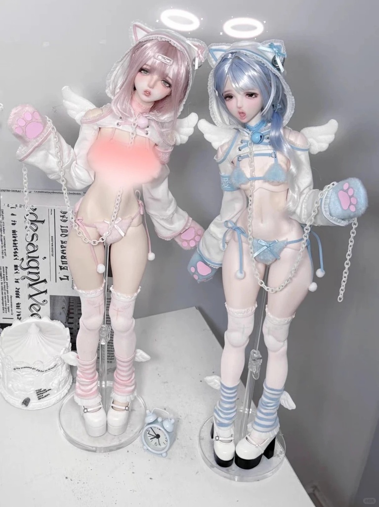 「受注」꒰極上にゃんこ꒱「1/4ドール服 MDD,MSD, Angelphilia/OF」