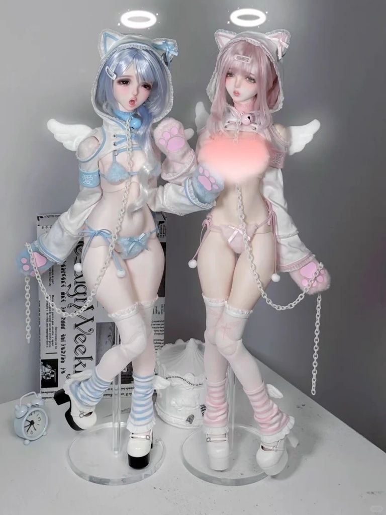 「受注」꒰極上にゃんこ꒱「1/4ドール服 MDD,MSD, Angelphilia/OF」