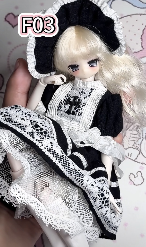 「限量受注」꒰フフ꒱「植毛ドールヘッド」