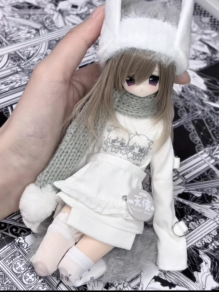 「限量受注」꒰フフ꒱「植毛ドールヘッド」