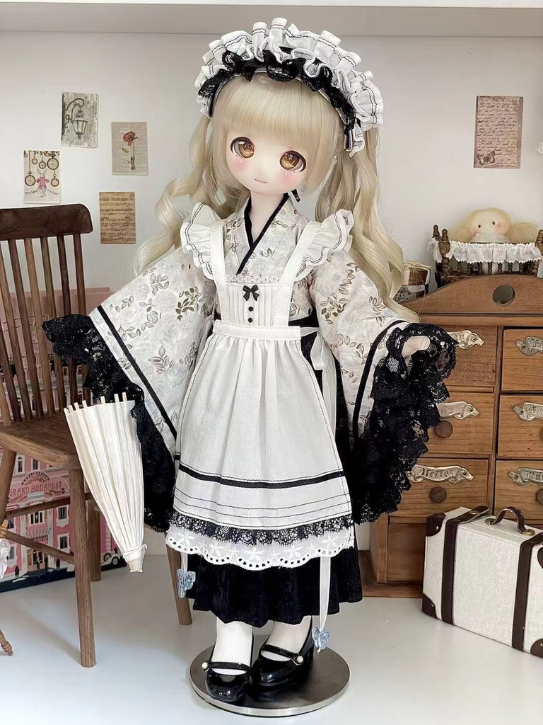 「受注」꒰チワ花鏡꒱「1/6 · 1/4ドール服 MDD, MSD/OF」