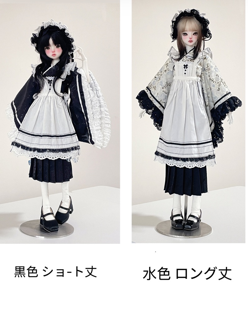 「受注」꒰チワ花鏡꒱「1/6 · 1/4ドール服 MDD, MSD/OF」