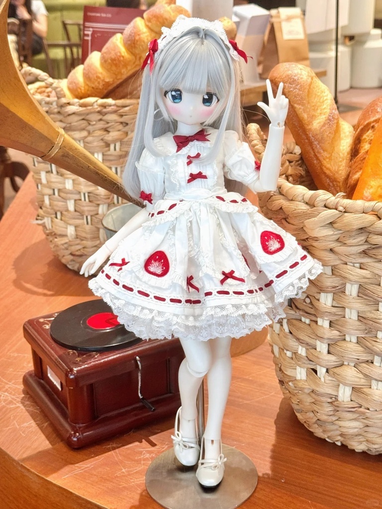 「受注」꒰甘い苺🍓꒱「1/4 ドール服 MDD, KUMAKO/OF」