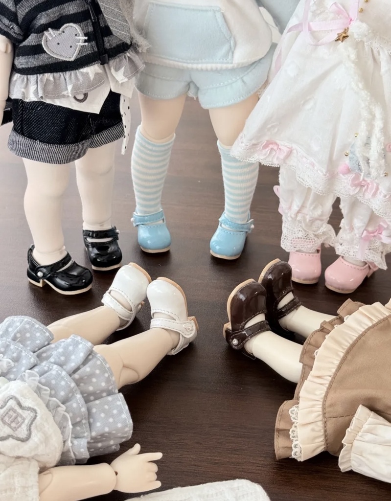 「受注」꒰プチビーンズ꒱「1/4ドール · 1/6ドール靴」