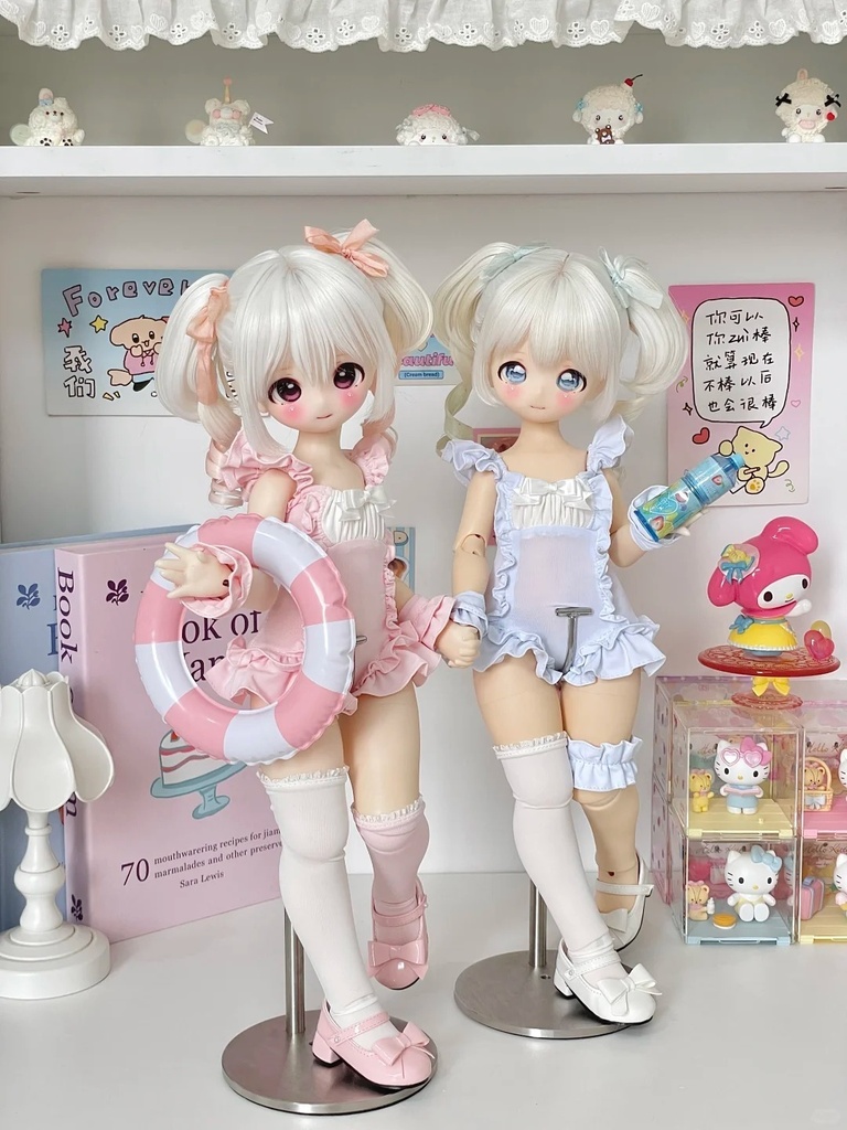 「受注」꒰こむすび🎀こなみ꒱「1/4ドール服 MDD, MSD, KUMAKO/OF」