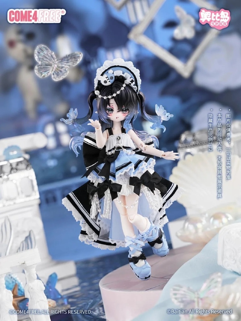 「受注」꒰ミンティ2× アオビ島:ドリームキングダム꒱「1/12 BJD ブラインドボックス」