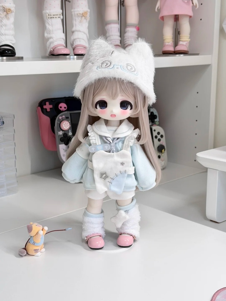 「受注」꒰にゃんこの休日꒱「1/6ドール服」