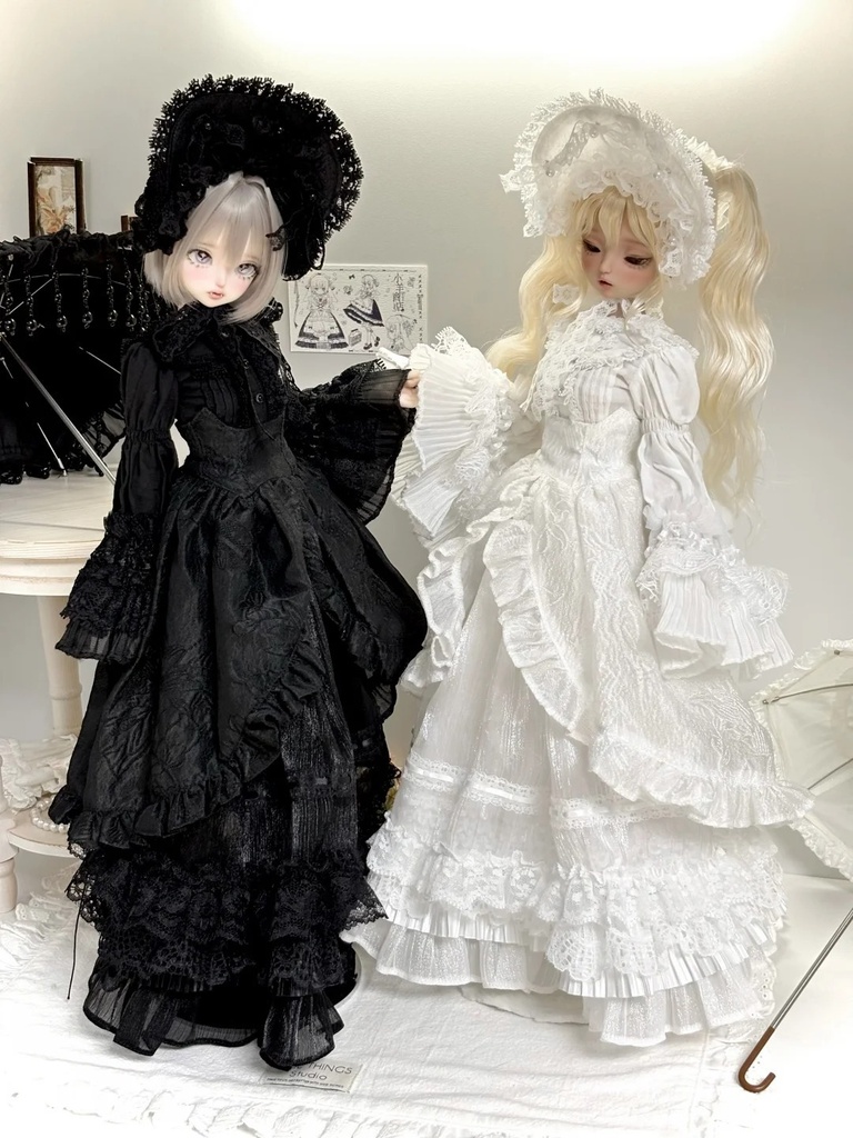 「受注」꒰昼夜の綾꒱「1/3・1/4ドール服MDD, MSD, SDGR /OF」