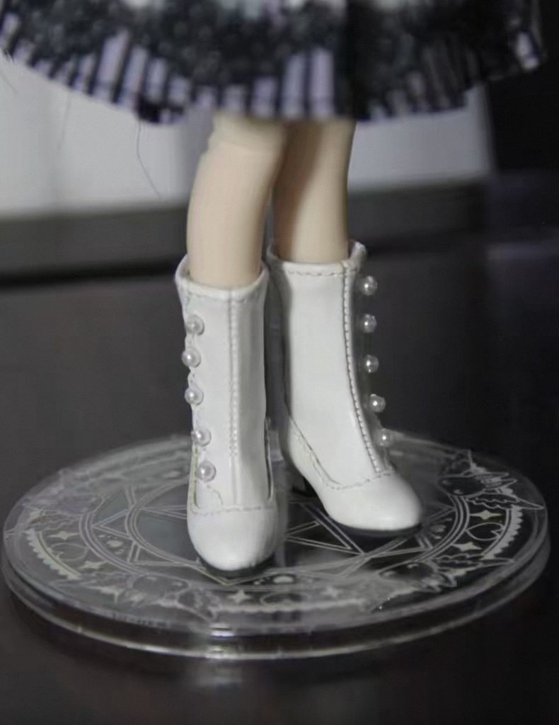 「受注」꒰パールリリィ ꒱「1/6ドール靴 Azone, ob22, ob24/OFF」